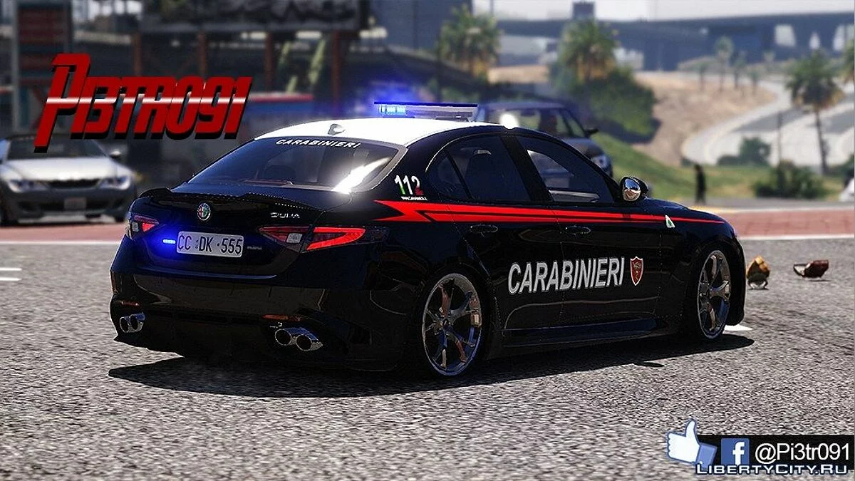 Alfa Romeo Giulia - Полиция / GTA 5