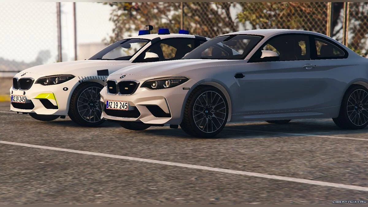 BMW M2 Pack [ELS] Полиция Дании / GTA 5
