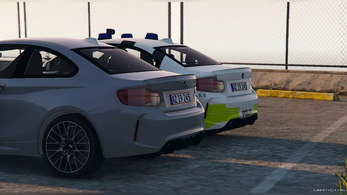 BMW M2 Pack [ELS] Полиция Дании / GTA 5