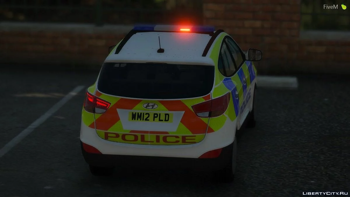 Generic Police Hyundai IX35 [ELS] 1.0 / GTA 5