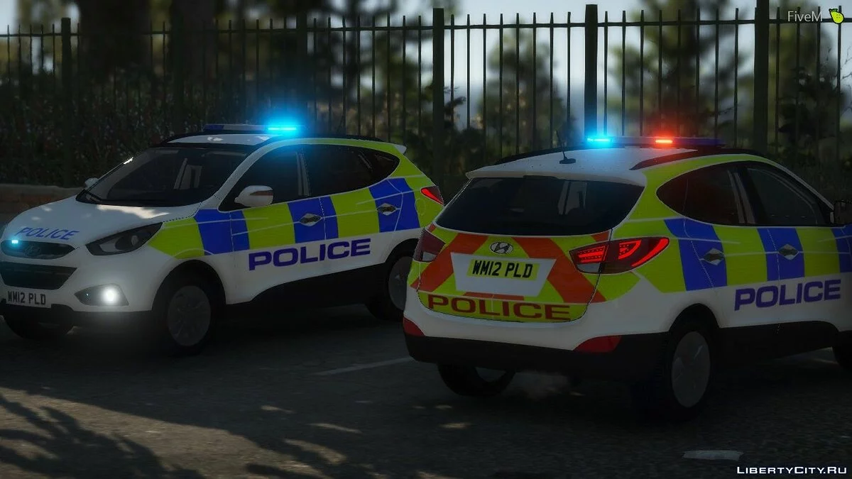 Generic Police Hyundai IX35 [ELS] 1.0 / GTA 5