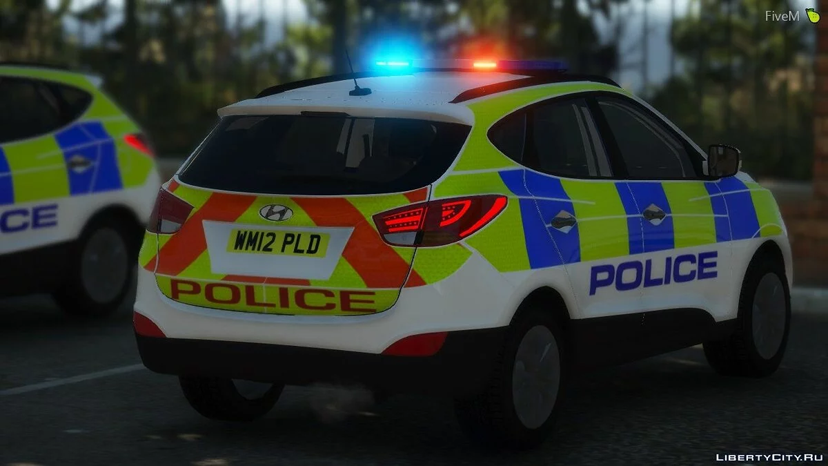 Generic Police Hyundai IX35 [ELS] 1.0 / GTA 5