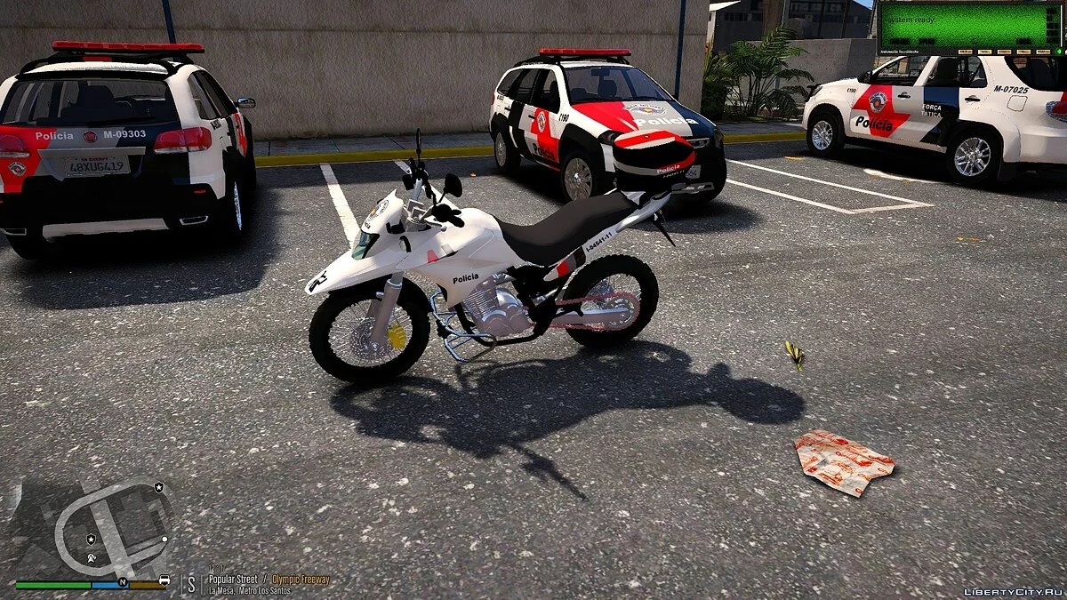 Honda XRE 300 ROCAM PMESP [ELS][DIALS] 1.0 / GTA 5