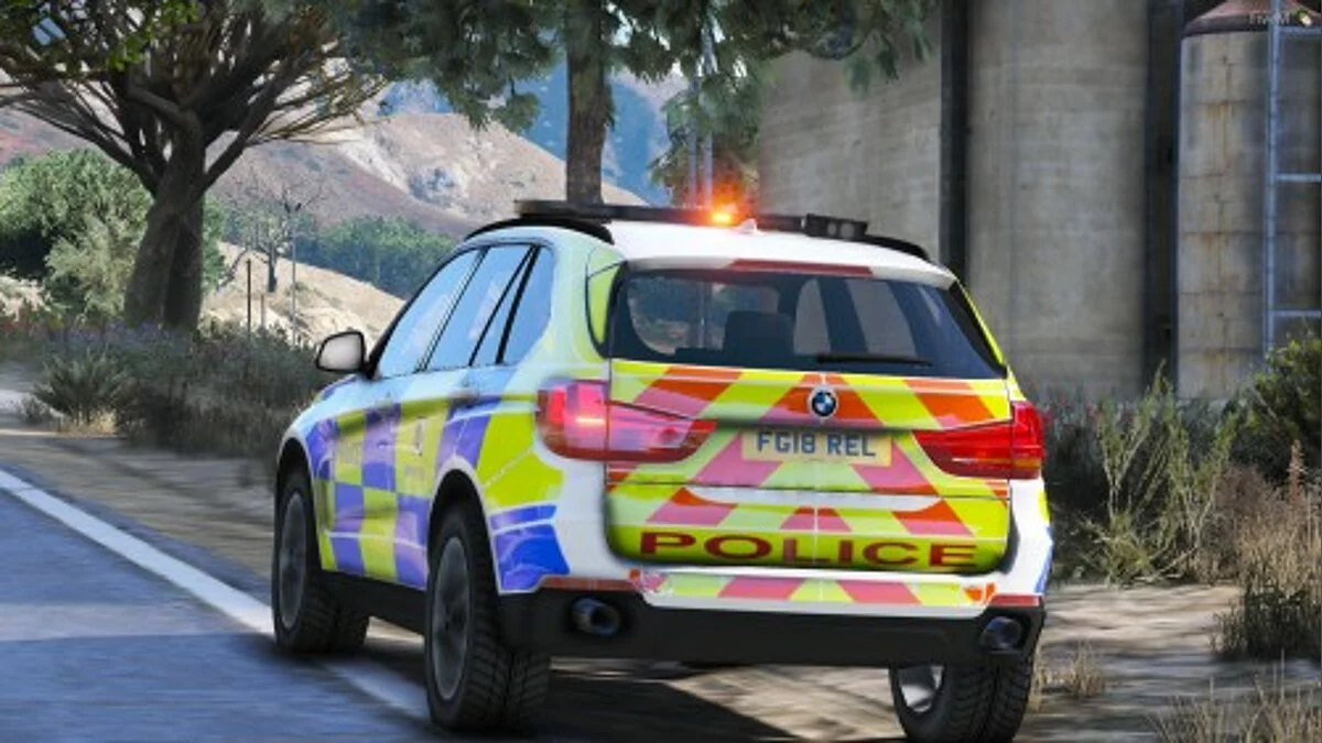 Полицейская BMW X5 F15 2016 / GTA 5