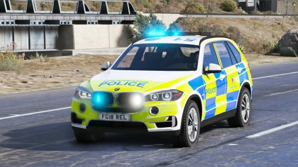 Полицейская BMW X5 F15 2016 / GTA 5