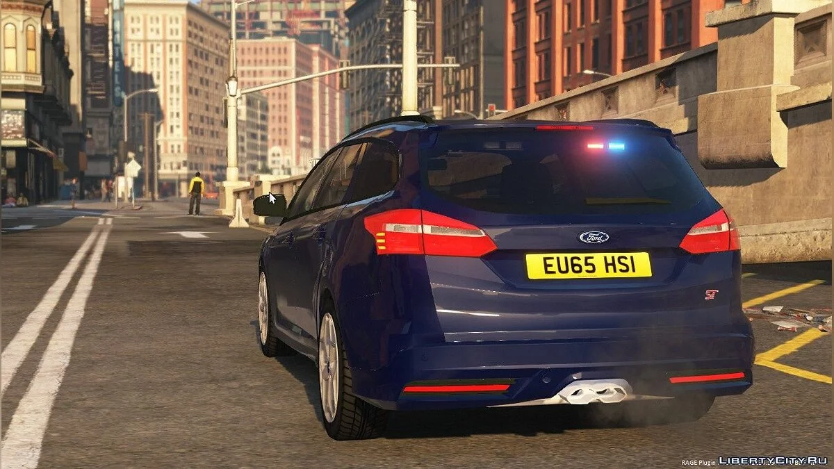 Полицейский Ford Focus ST 2015  / GTA 5