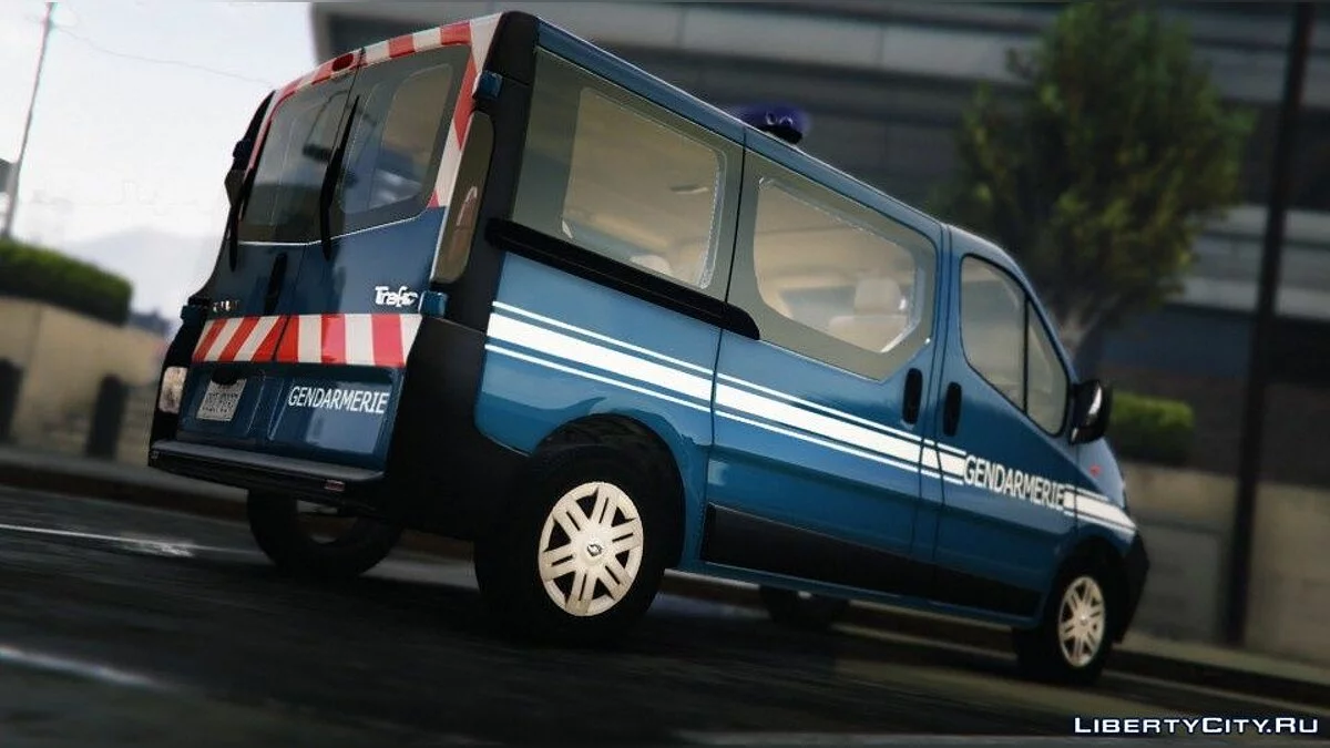 Renault Trafic II.1 Национальная жандармерия Франции [Add-On | Template] 1.0 / GTA 5
