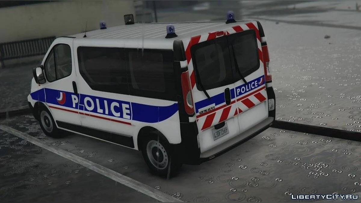 Renault Trafic - Национальная полиция Франции / GTA 5