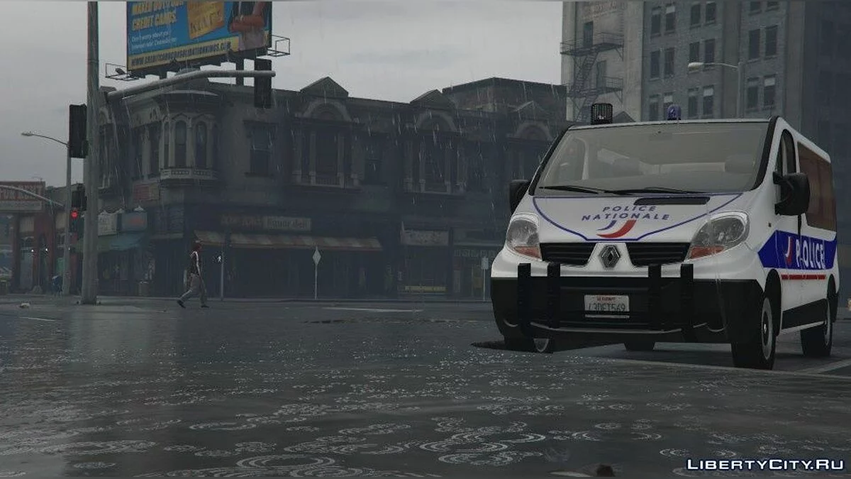 Renault Trafic - Национальная полиция Франции / GTA 5