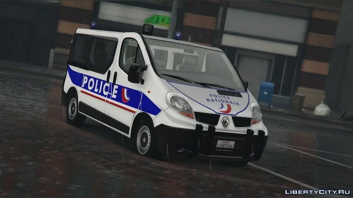 Renault Trafic - Национальная полиция Франции / GTA 5