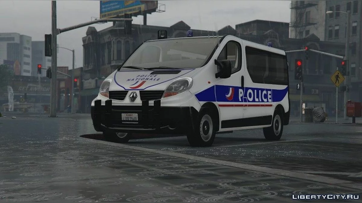 Renault Trafic - Национальная полиция Франции / GTA 5