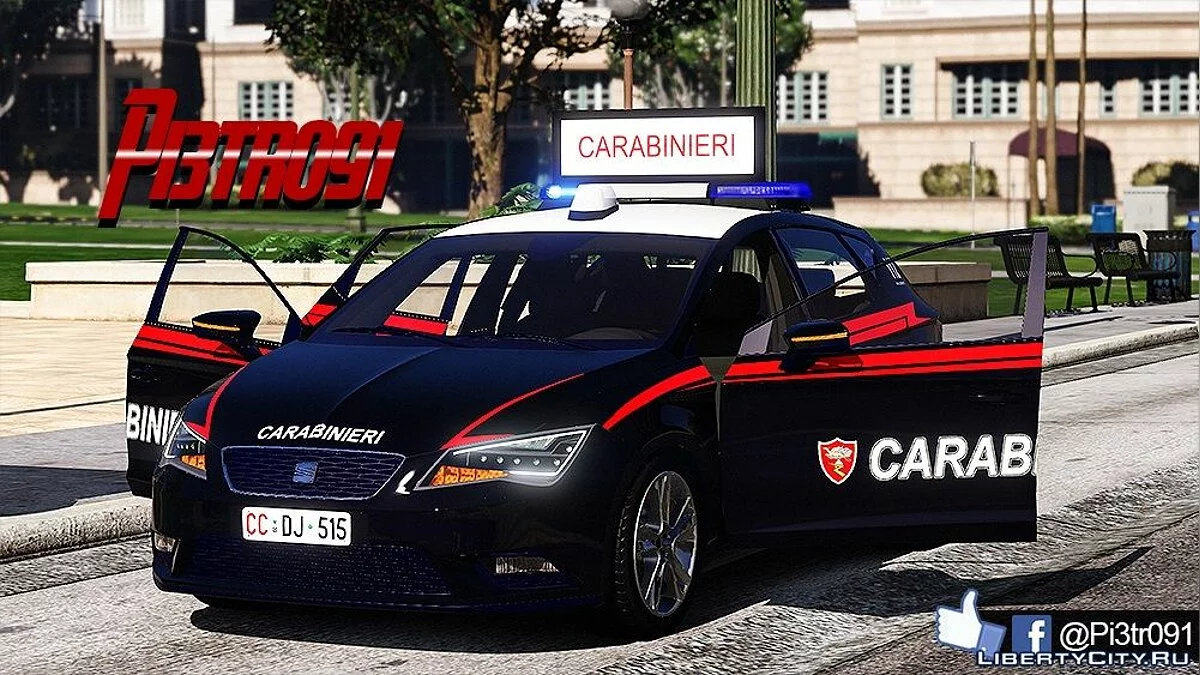 Seat Leon - Carabinieri 1.0 / GTA 5
