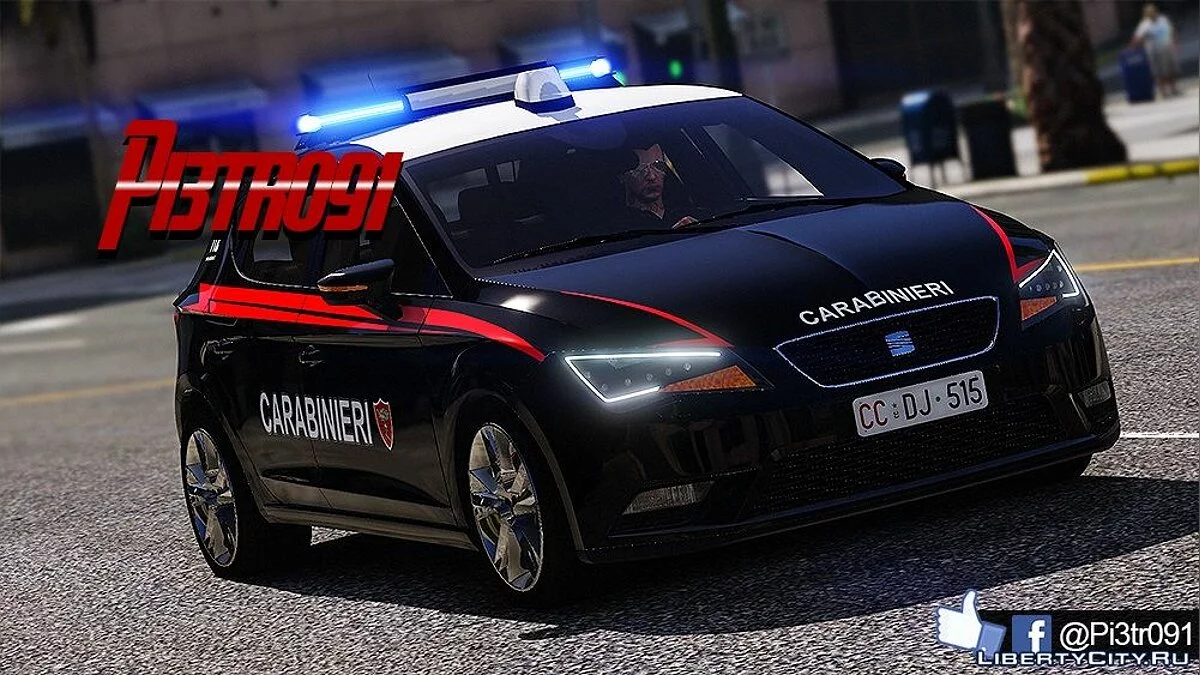 Seat Leon - Carabinieri 1.0 / GTA 5