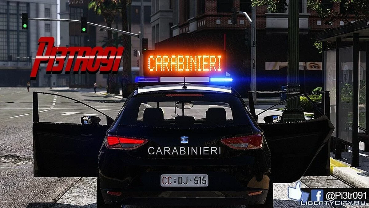 Seat Leon - Carabinieri 1.0 / GTA 5