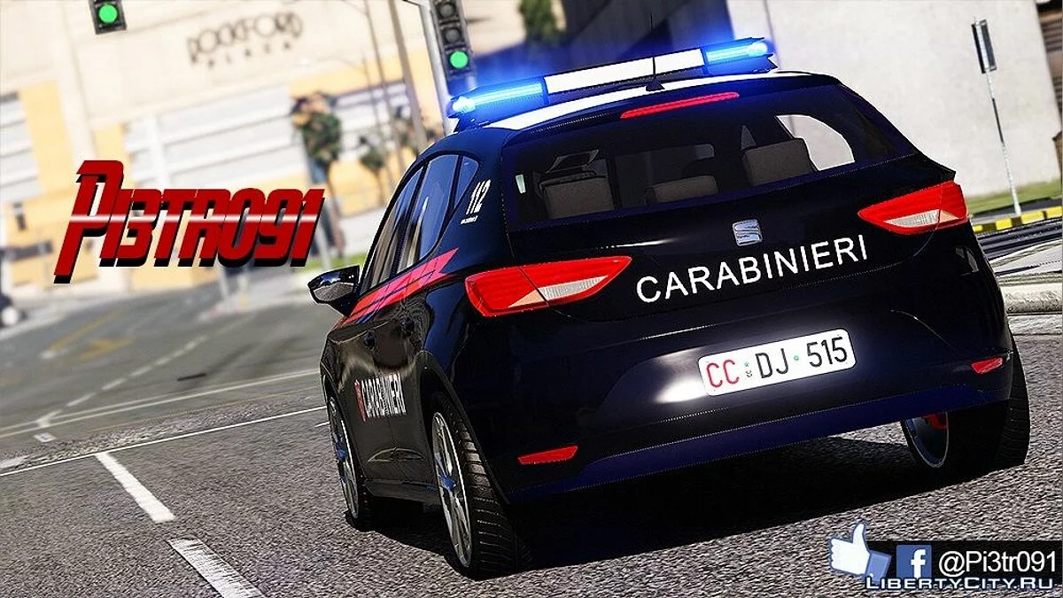 Seat Leon - Carabinieri 1.0 / GTA 5