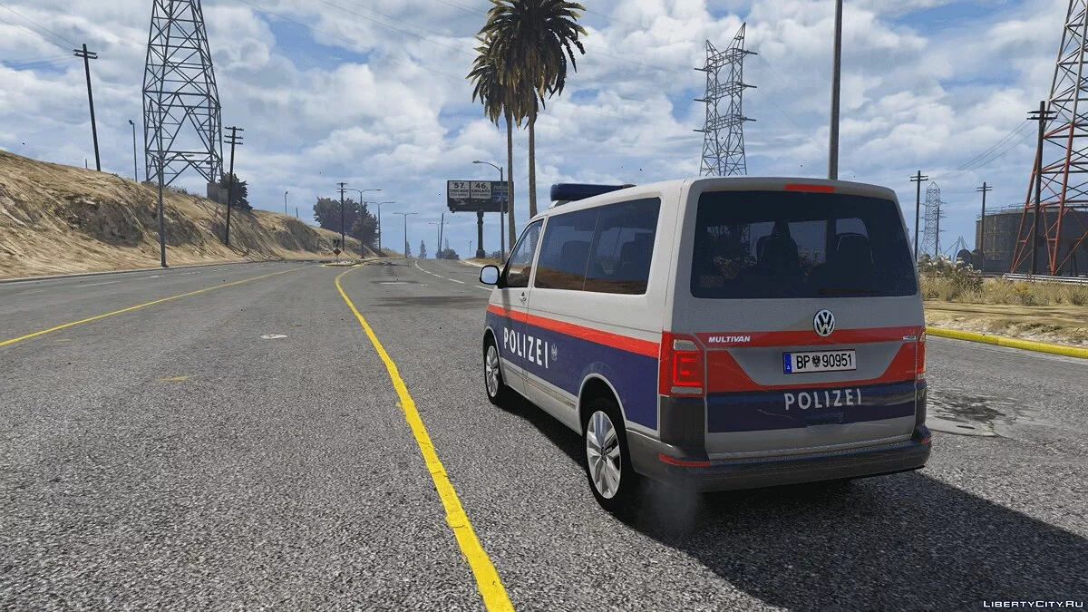 VW T6 Austrian Police | ELS 1.0 - Австрийская полиция / GTA 5