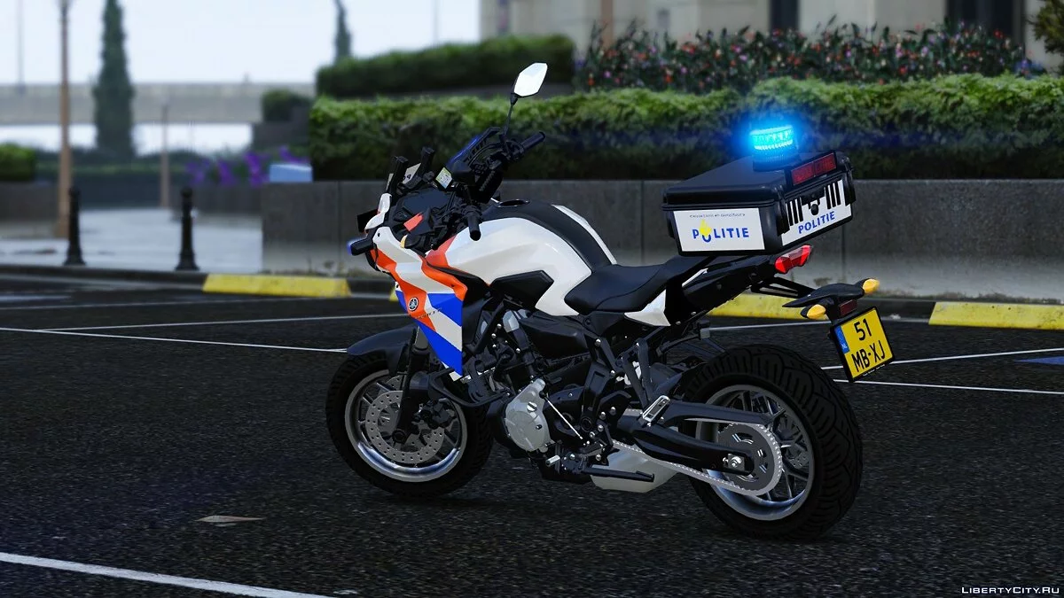 Yamaha Tracer Politie - Dutch police [ELS, Reflective, Livery] 1.1 / GTA 5