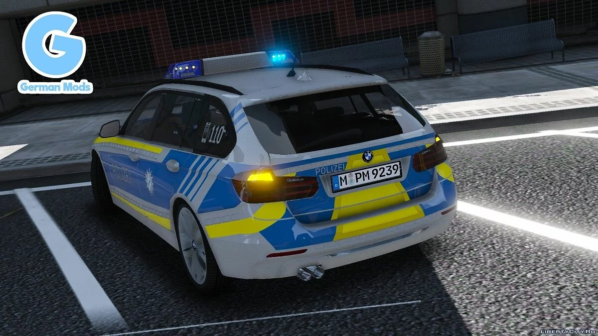 BMW F31 полицейская / GTA 5