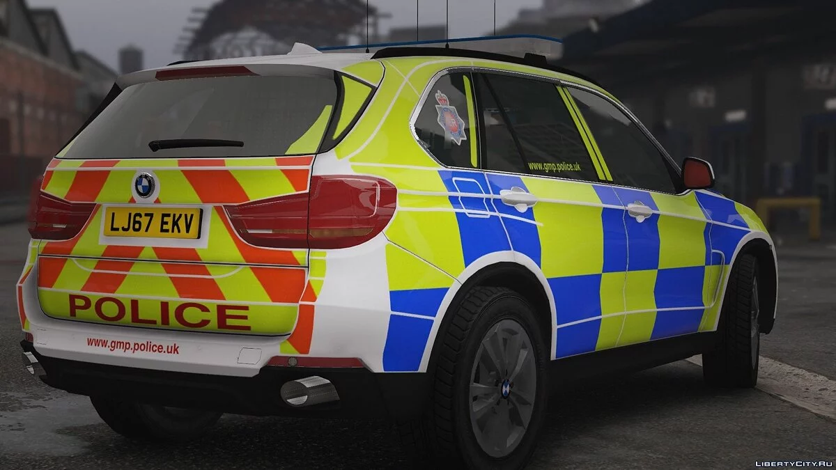 BMW X5 полиция Манчестера / GTA 5