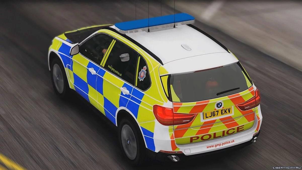 BMW X5 полиция Манчестера / GTA 5