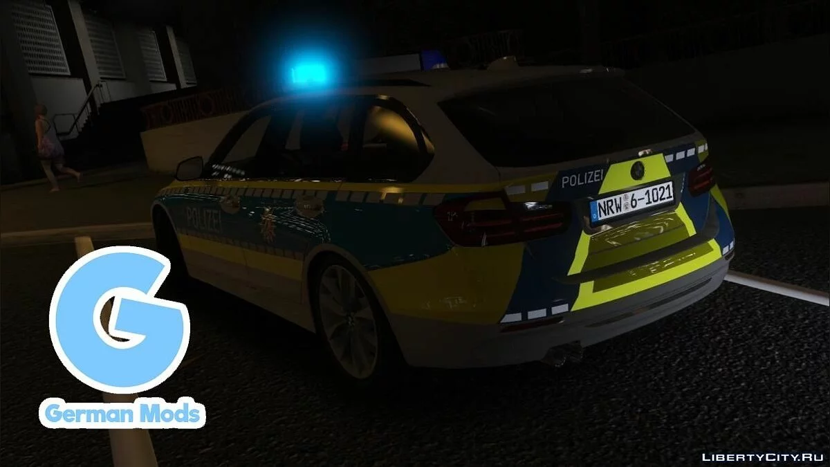 Полицейская BMW F31 Touring / GTA 5