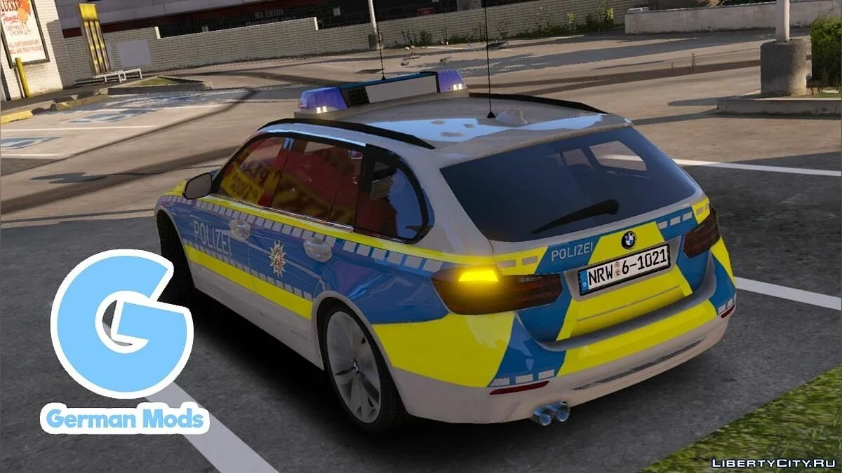 Полицейская BMW F31 Touring / GTA 5