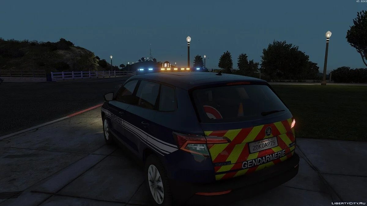 Полицейская Skoda Karoq 2018 / GTA 5
