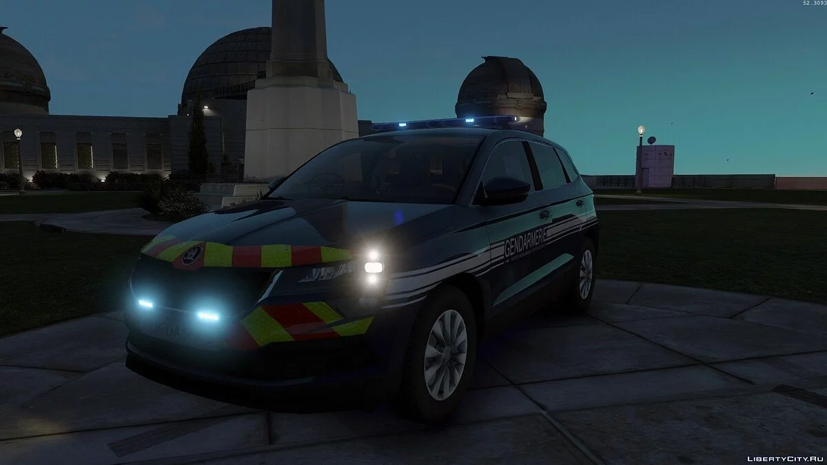 Полицейская Skoda Karoq 2018 / GTA 5
