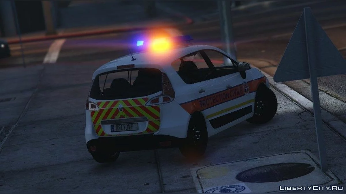 Renault Scenic III - Машина гражданской обороны / GTA 5