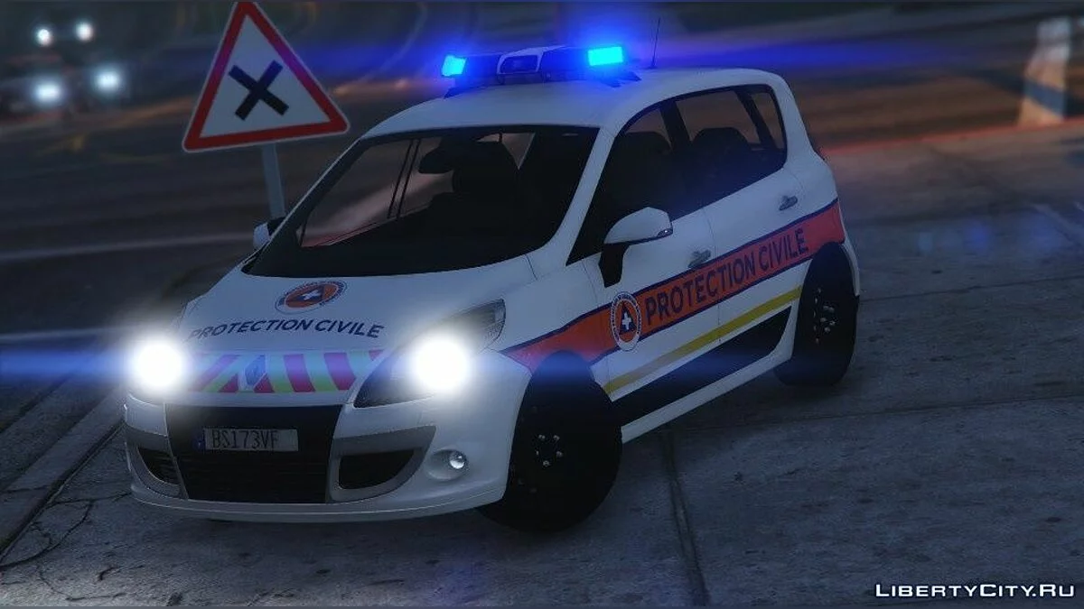 Renault Scenic III - Машина гражданской обороны / GTA 5