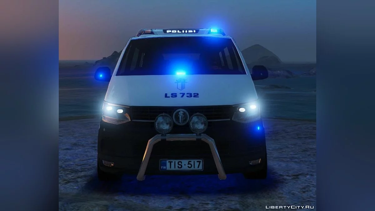 Volkswagen Transporter T6 - Машина полиции / GTA 5