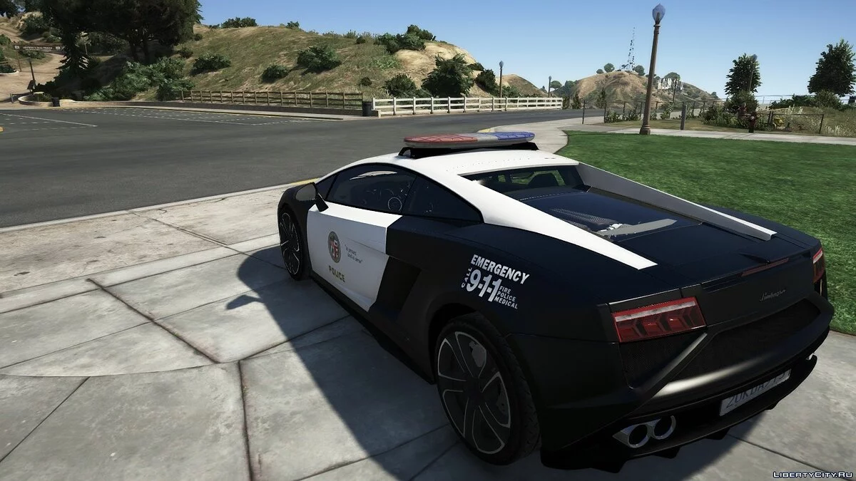 Полицейская 2013 Lamborghini Gallardo LP560-4 LAPD 1.3 / GTA 5