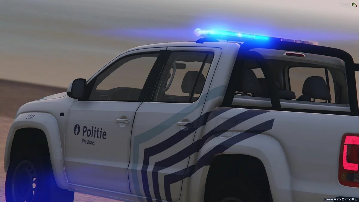 Volkswagen Amarok - Бельгийская полиция / GTA 5