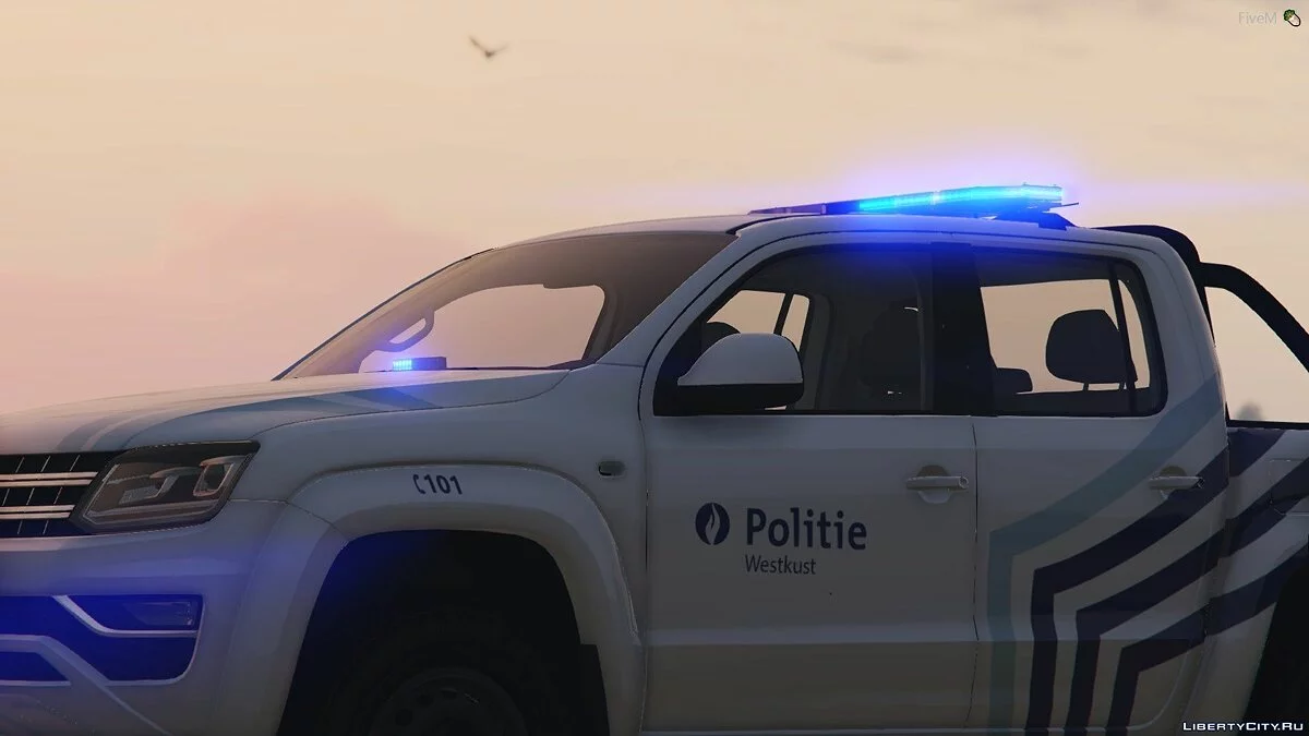 Volkswagen Amarok - Бельгийская полиция / GTA 5