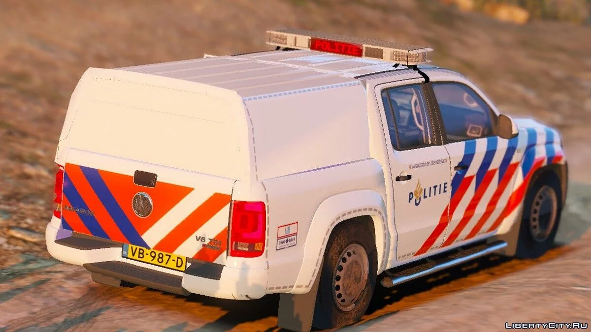 Volkswagen Amarok - Голландская полиция / GTA 5