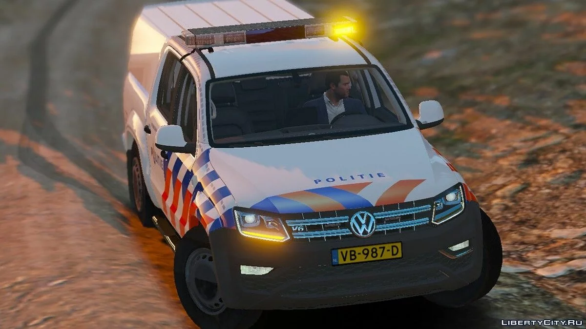 Volkswagen Amarok - Голландская полиция / GTA 5