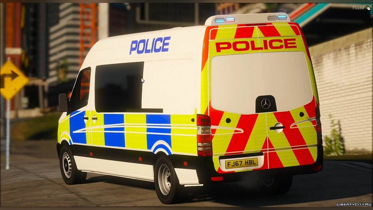 2017 Mercedes-Benz Sprinter - Машина полиции / GTA 5