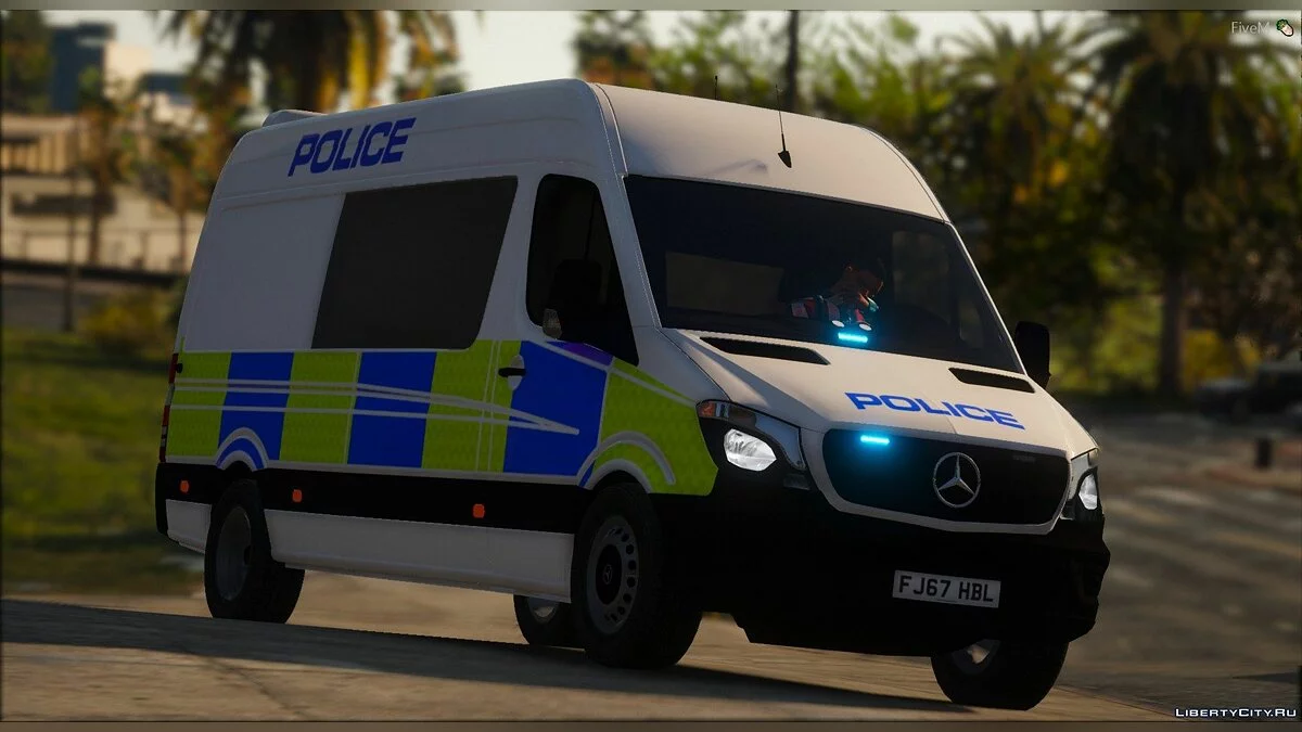 2017 Mercedes-Benz Sprinter - Машина полиции / GTA 5