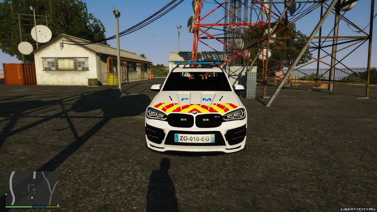 BMW X5M Regendage - Французская муниципальная полиция / GTA 5