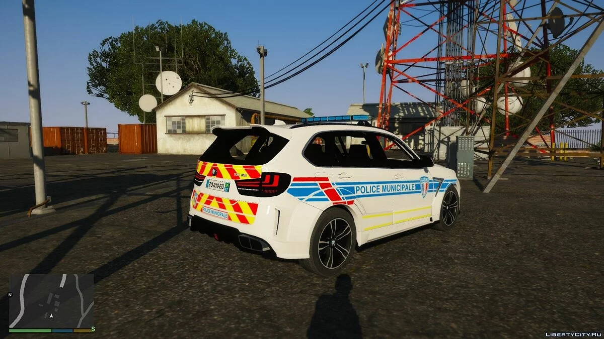 BMW X5M Regendage - Французская муниципальная полиция / GTA 5