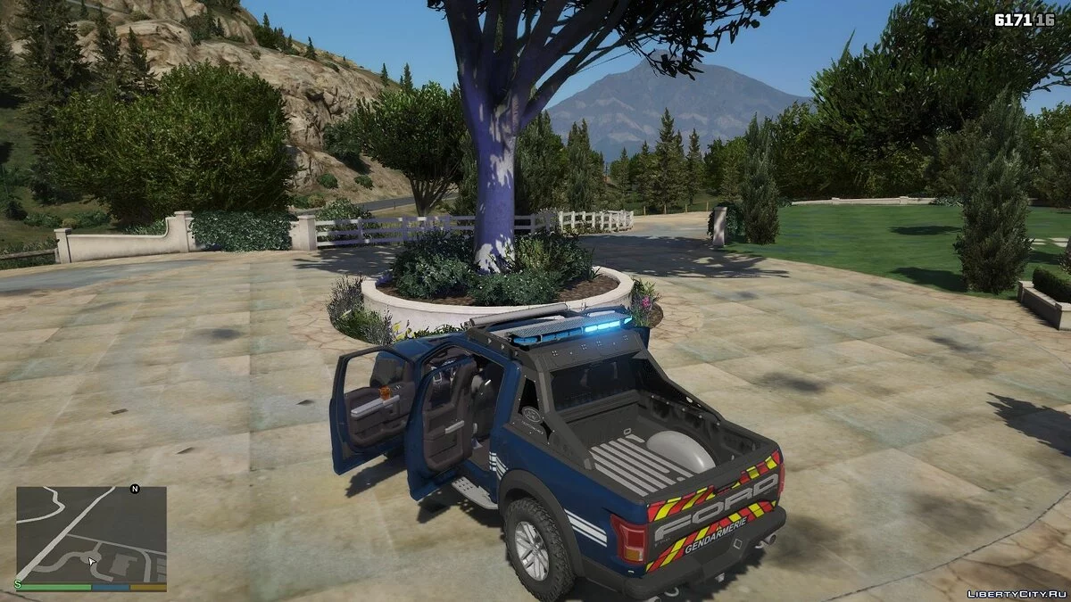 Ford F150 Raptor - Французская жандармерия v1.1 / GTA 5