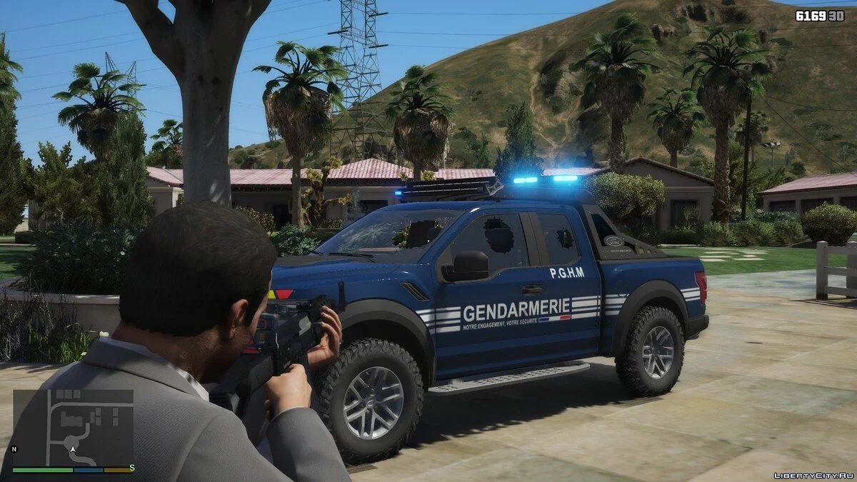 Ford F150 Raptor - Французская жандармерия v1.1 / GTA 5