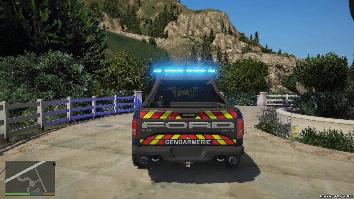 Ford F150 Raptor - Французская жандармерия v1.1 / GTA 5