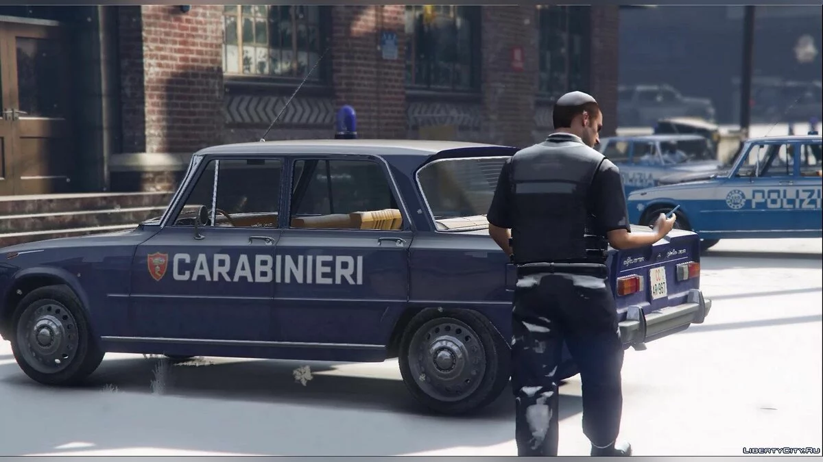 Полицейская ALFA ROMEO Giulia Super / GTA 5