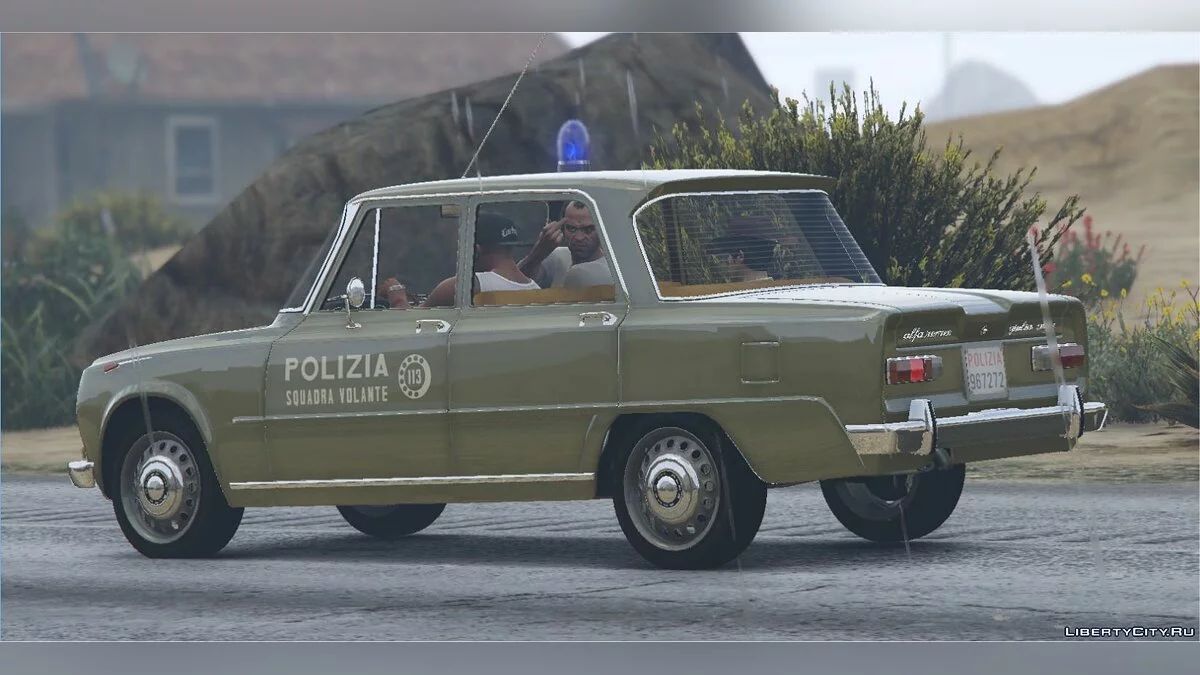Полицейская ALFA ROMEO Giulia Super / GTA 5