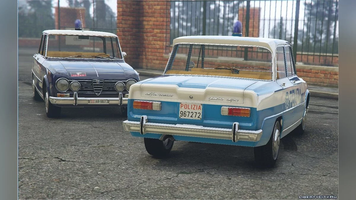 Полицейская ALFA ROMEO Giulia Super / GTA 5