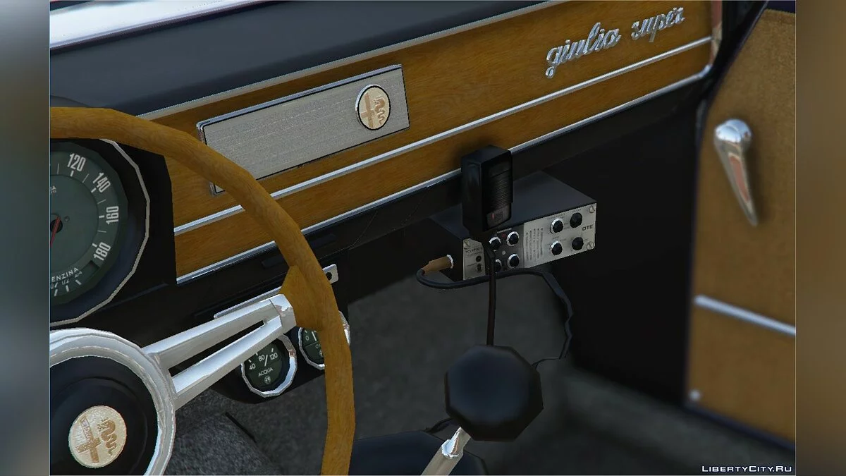 Полицейская ALFA ROMEO Giulia Super / GTA 5