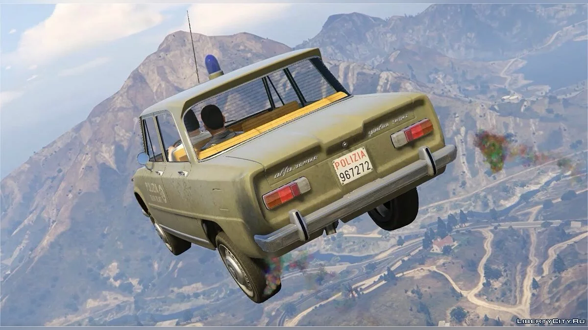 Полицейская ALFA ROMEO Giulia Super / GTA 5