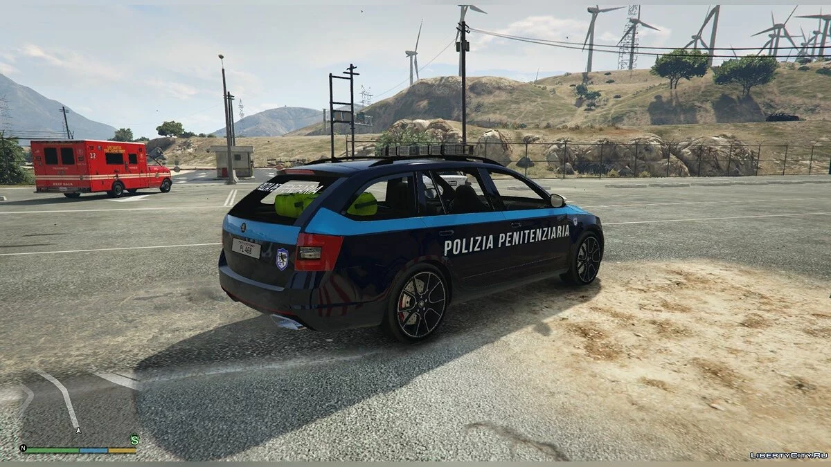 Skoda Octavia - Пенитенциарная полиция / GTA 5