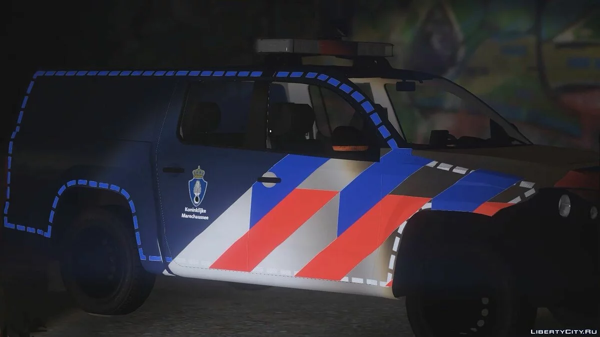 Volkswagen Amarok - Голландская военная полиция / GTA 5
